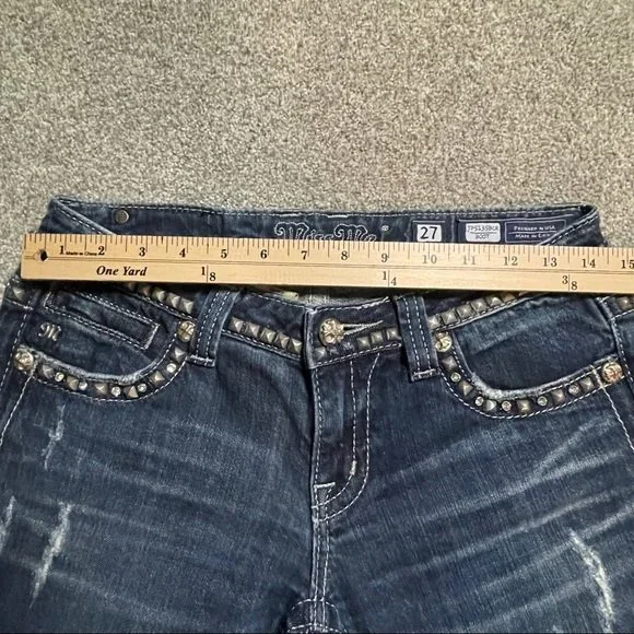 Miss Me Signature Boot Cut 27 Stretch Embellished - Picture 6 of 8